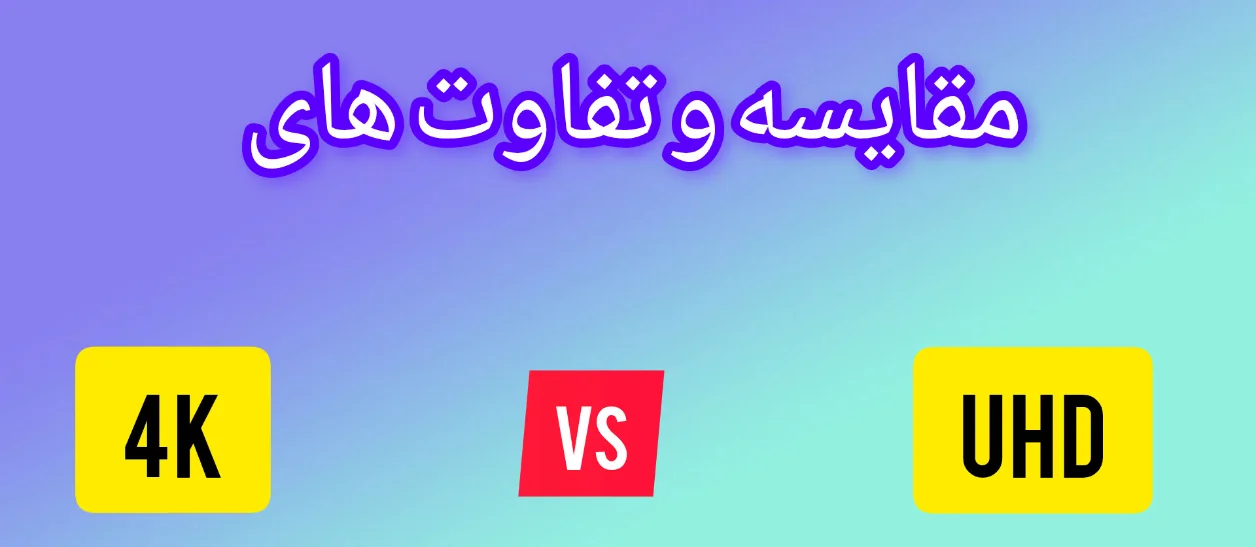 مقایسه 4K با UHD