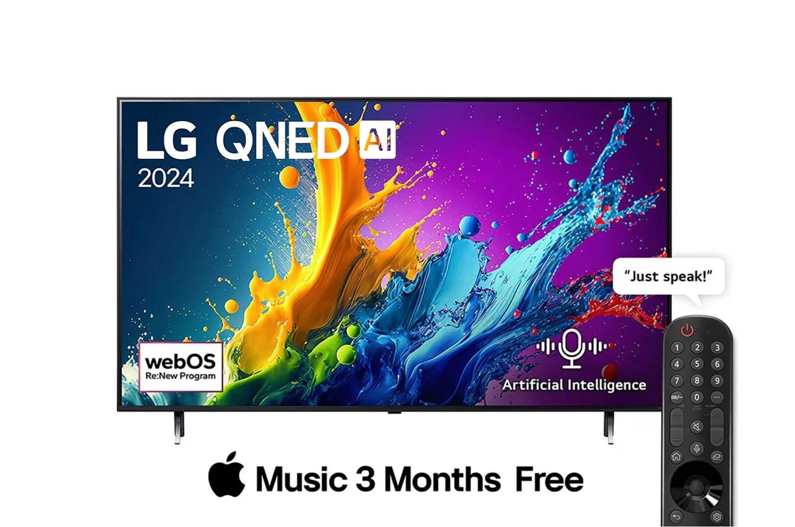  قیمت تلویزیون ال جی QNED80
