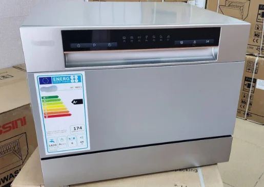 ماشین ظرفشویی رومیزی دسینی DS-3802S دو سبده 6 نفره